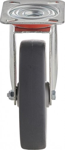 Колесная опора промышленная TELLURE ROTA 714 201 поворотная, диаметр 80мм, грузоподъемность 70кг, 714201 - изображение 3