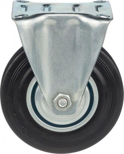 Колесная опора промышленная СТЕЛЛА-ТЕХНИК 4002-125 неповоротная, 125 мм, 100 кг - изображение 2