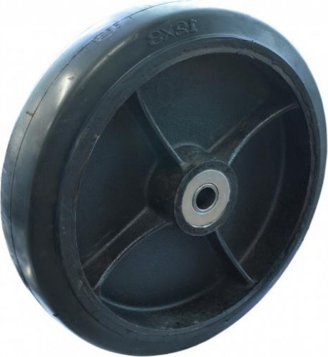 Колесо большегрузное без кронштейна MFK-TORG W8012 300 мм 20 мм нагрузка 1000 кг W8012(20)