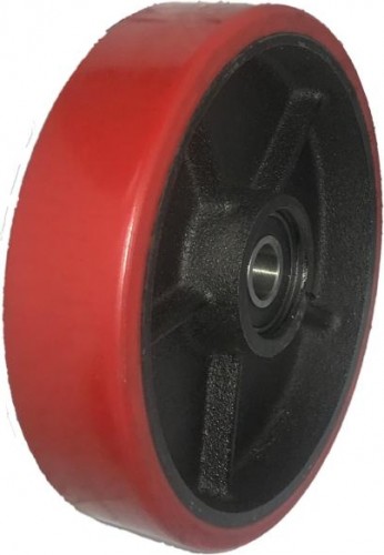 Колесо большегрузное без кронштейна MFK-TORG 1040180 V полиуретан 180 мм