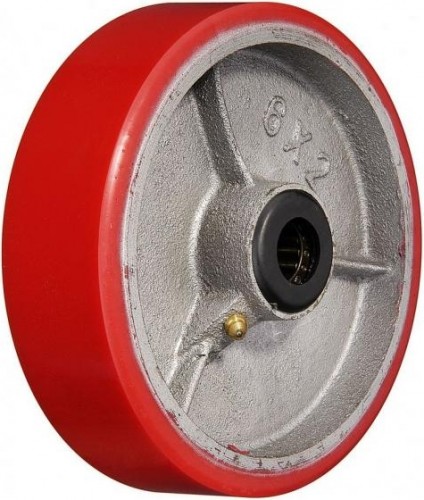 Колесо большегрузное MFK-TORG P63 полиуретан, без кронштейна 160 мм  1040160