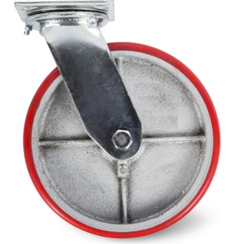 Колесо большегрузное полиуретановое TOR SCp 93  75 мм, ширина-30 (пов., площадка, шарикоподшиник) 1027133