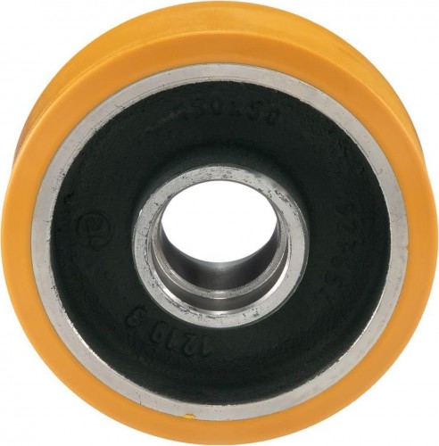 Колесо большегрузное TELLURE ROTA 644163 под ось, полиуретан, 125 мм, 550 кг - изображение 4