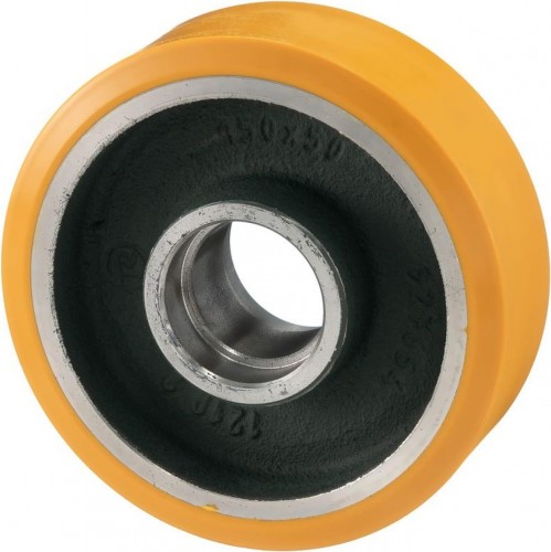 Колесо большегрузное TELLURE ROTA 644163 под ось, полиуретан, 125 мм, 550 кг - изображение 5