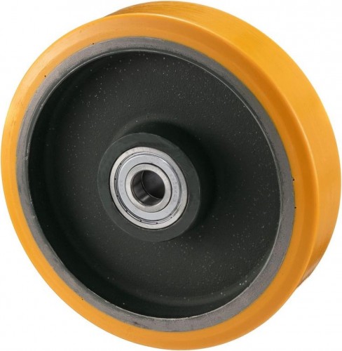 Колесо большегрузное TELLURE ROTA 642168 под ось, полиуретан, 300 мм, 2300 кг - изображение 4