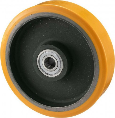 Колесо большегрузное TELLURE ROTA 642156 под ось, полиуретан, 200 мм, 1000 кг - изображение 3