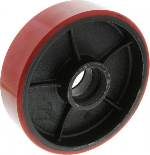 Колесо большегрузное TOR P50 160х50 мм (полиуретан, без подшипника) 1000295