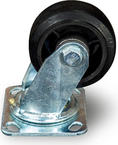 Колесо большегрузное TOR SCd 42 чугунное 100 мм (поворот., площадка, черн. рез., р 1024156