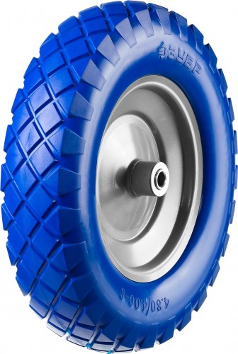 Колесо для тачки ЗУБР КПУ-2 полиуретановое 380 мм 39912-2