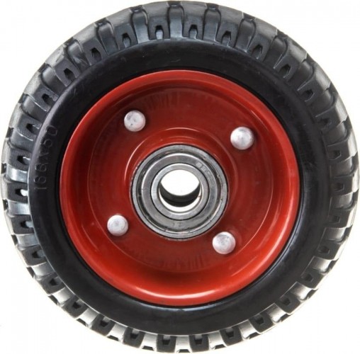 Колесо из литой резины TOR PP 200 с протект. 200 мм без крепл. (шарикоподш., мет. об 1031465