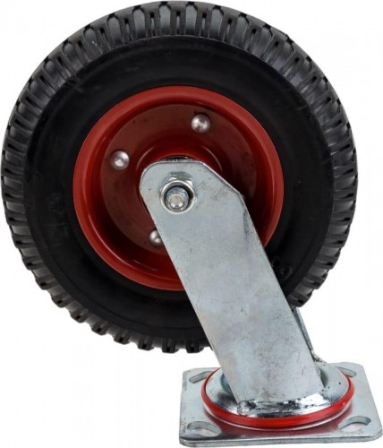 Колесо из литой резины TOR PS 200 с протект. 200 мм (шарикоподш., поворот. площадка, 1031468