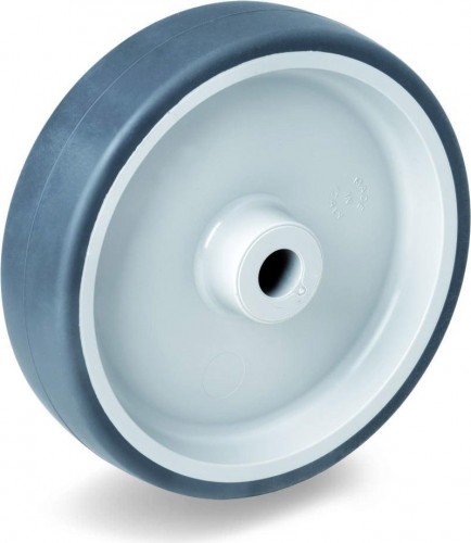 Колесо из полипропилена TELLURE ROTA 711103 серое, немаркое, D-125 8007554049983