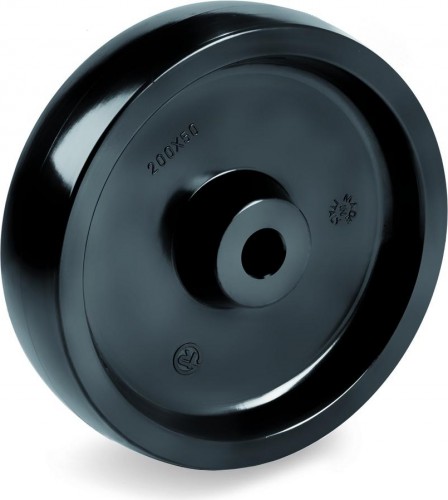 Колесо из термостойкой смолы TELLURE ROTA 672201 серия 67, d-80 мм, до 300 °C 8007554044940