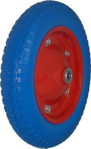 Колесо пенополиуретановое симметричная ступица LONGWAY EW 2401 D-340 мм, г/п-120 кг ЦБ-00000037