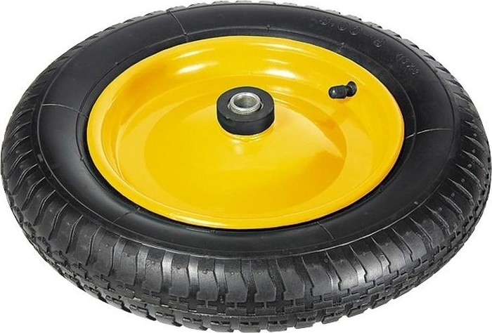 Колесо пневматическое для тачки PALISAD 3.00-8 (360 мм, d16мм, длина оси 92мм) 68940