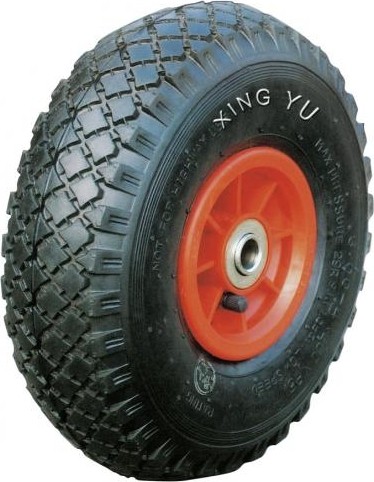 Колесо пневматическое MFK-TORG PR1805 с симметр. пластик ступицей 250 мм 20 мм  PR1805(20)