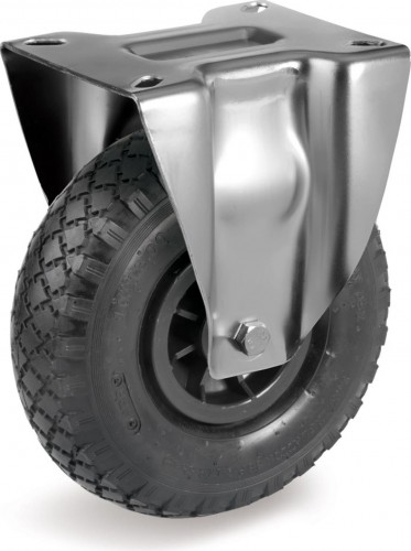 Колесо пневматическое TELLURE ROTA 826702 неповоротное, 255 мм, 150 кг - изображение 2