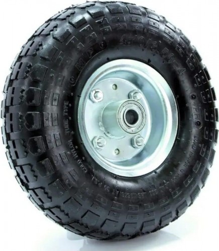 Колесо пневматическое TOR PR 1804 мет. обод, симм. ступица, шарикоп. (260 мм, ось 20 1031440