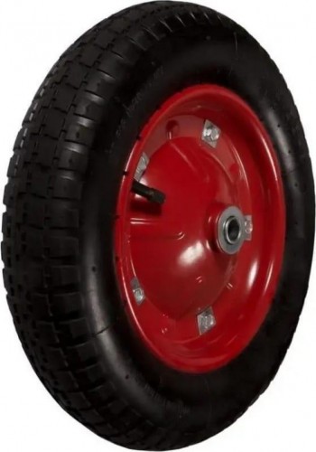 Колесо пневматическое TOR PR 2401 мет. обод, симм. ступица, шарикоп. (340 мм, ось 20 1031448