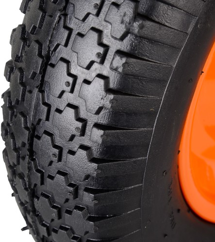 Колесо пневматическое ВИХРЬ КТ-380-16 (380 мм, d 16мм, для тачек 90-1, 110-1) 73/7/4/9 - изображение 2