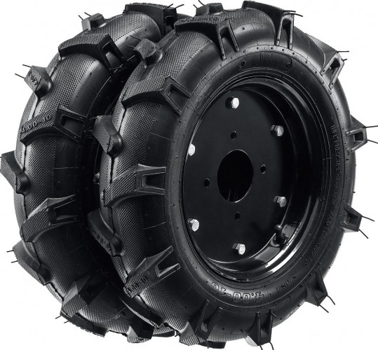 Колесо пневматическое ЗУБР КП-2, 4.00-10 для мотоблоков, 2 шт. 707106-2