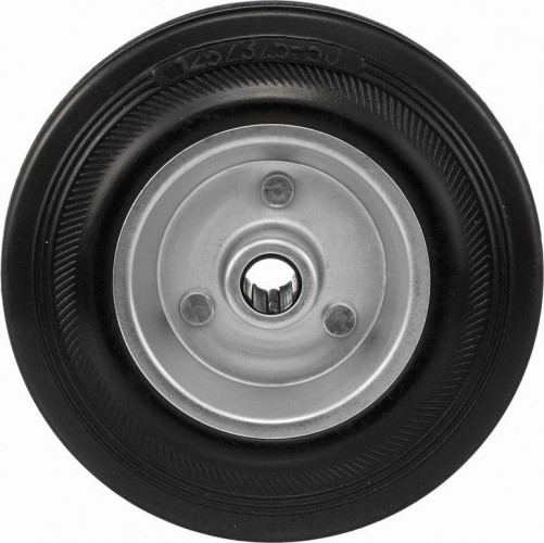 Колесо под ось 15 мм СТЕЛЛА-ТЕХНИК 4000-125  125 мм, 100 кг - изображение 2