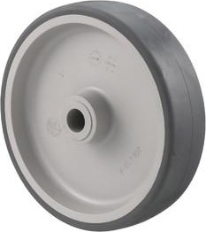 Колесо под ось TELLURE ROTA 711106  200 мм, 225 кг