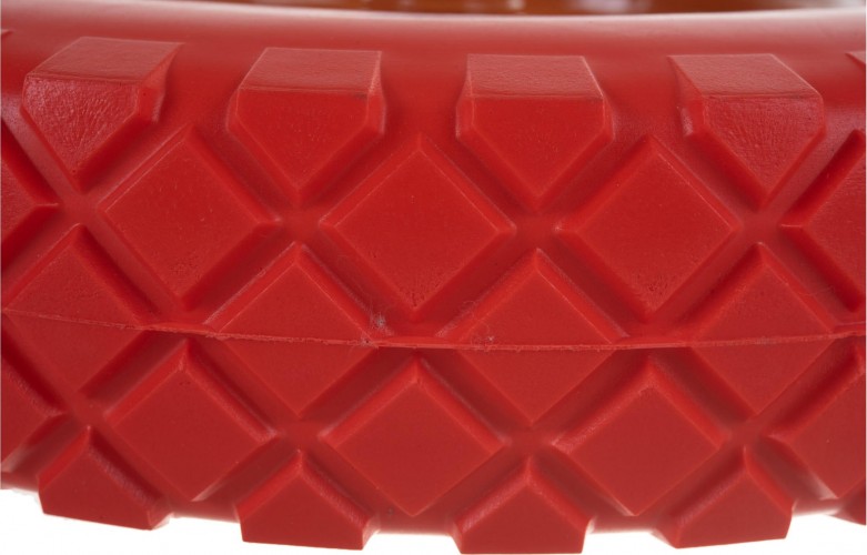 Колесо полиуретановое для тачки PALISAD 4.80/4-8 (длина оси 90мм, подшипник 12мм) 68978 - изображение 2