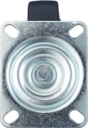 Колесо промышленное СТЕЛЛА-ТЕХНИК N48100TPR поворотное, 100мм, 100кг, термопласт. серая резина - изображение 4