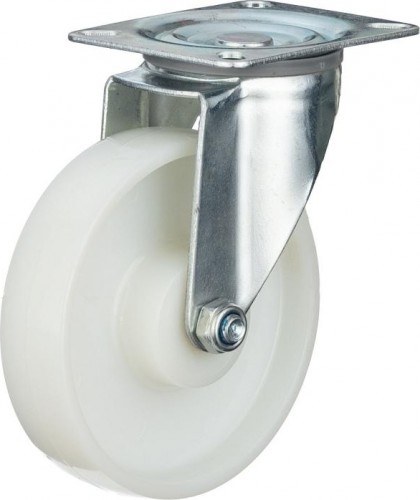 Колесо промышленное СТЕЛЛА-ТЕХНИК N48125PNY поворотное, 125мм, полиамид, подшипник скольжения,