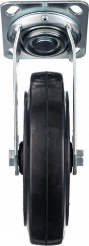 Колесо промышленное СТЕЛЛА-ТЕХНИК N29200 200мм, чугун/рез, поворотное, игольчатый подшипн. - изображение 2