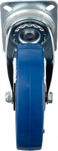 Колесо промышленное СТЕЛЛА-ТЕХНИК N48200RBLB поворотное с тормозом, 200мм, полипропилен/эластич - изображение 3