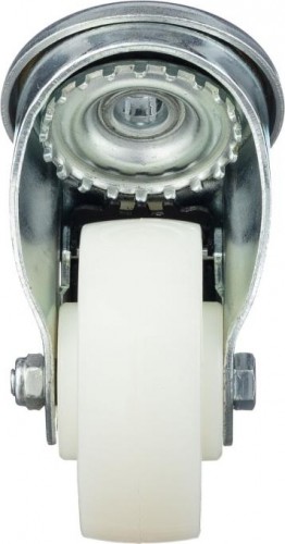 Колесо промышленное СТЕЛЛА-ТЕХНИК N45100PNYDB 100мм, полиамид поворотное с отверстием 12мм и тор - изображение 3