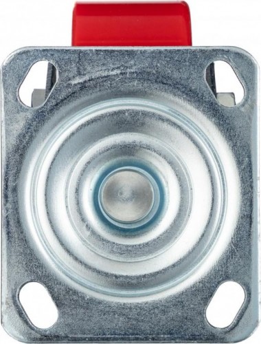 Колесо промышленное СТЕЛЛА-ТЕХНИК N29100CPU 100мм, чугун/полиуретан, поворотное, игольчатый, 2 - изображение 4