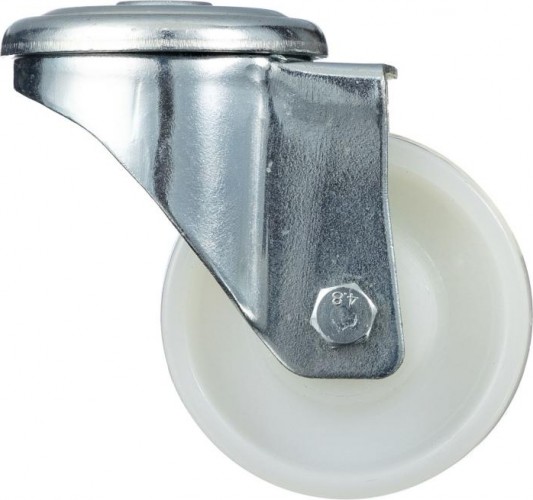 Колесо промышленное СТЕЛЛА-ТЕХНИК N45080PNYD 80мм, полиамидповоротное с отверстием 12мм, 200кг - изображение 2