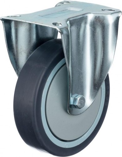 Колесо промышленное СТЕЛЛА-ТЕХНИК N48160PNY поворотное, 160мм, полиамид, подшипник скольжения,