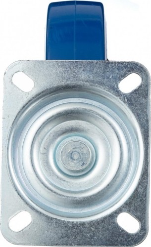 Колесо промышленное СТЕЛЛА-ТЕХНИК N48200RBL поворотное, 200мм, полипропилен/эластичная резина, - изображение 4