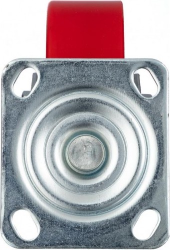 Колесо промышленное СТЕЛЛА-ТЕХНИК N29125CPU 125мм, чугун/полиуретан, поворотное, игольчатый, 2 - изображение 5