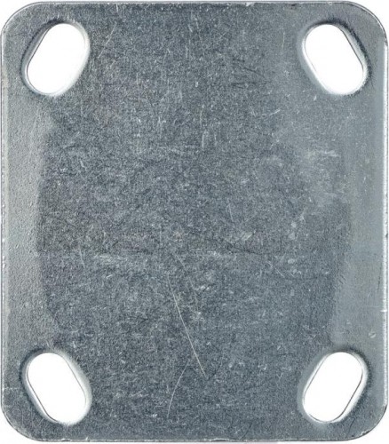 Колесо промышленное СТЕЛЛА-ТЕХНИК N29100CPUF 100мм, чугун/полиуретан, неповоротное, игольчатый, - изображение 4