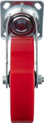 Колесо промышленное СТЕЛЛА-ТЕХНИК N29200CPU 200мм, чугун/полиуретан, поворотное, игольчатый, 3 - изображение 3