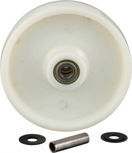 Колесо промышленное СТЕЛЛА-ТЕХНИК N48200BNYSW под ось, 200мм, полиамид, шарикоподшипник, 600кг - изображение 2