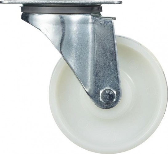 Колесо промышленное СТЕЛЛА-ТЕХНИК N48100PNY поворотное, 100мм, полиамид, подшипник скольжения,