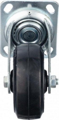 Колесо промышленное СТЕЛЛА-ТЕХНИК N29125 125мм, чугун/рез, поворотное, игольчатый подшипн. - изображение 4