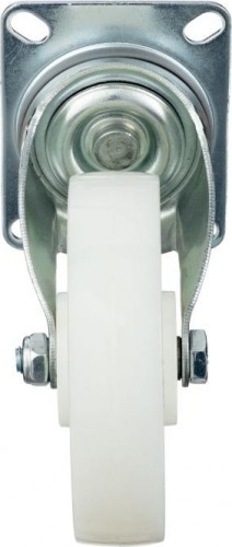 Колесо промышленное СТЕЛЛА-ТЕХНИК N48125PNY поворотное, 125мм, полиамид, подшипник скольжения, - изображение 3