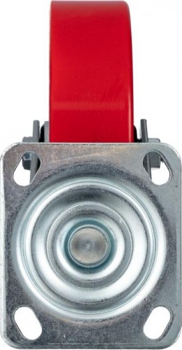 Колесо промышленное СТЕЛЛА-ТЕХНИК N29200CPU 200мм, чугун/полиуретан, поворотное, игольчатый, 3 - изображение 4