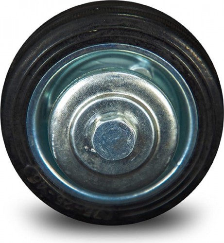 Колесо промышленное TOR MW50 без крепления 75 мм (черн. рез., роликоподш.) 1022072