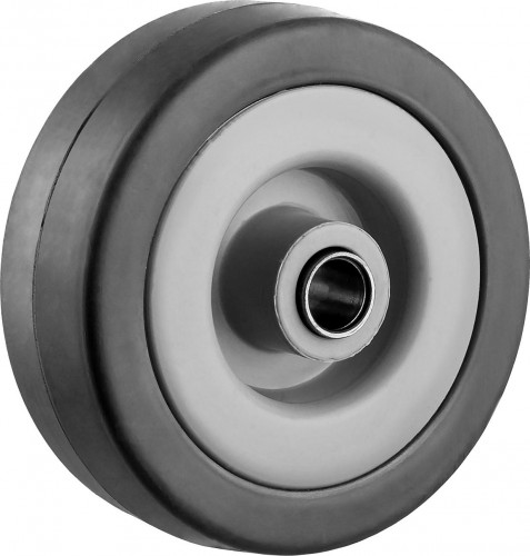 Колесо промышленное ЗУБР d=50 мм, г/п 35 кг (резина/полипропилен) 30956-50