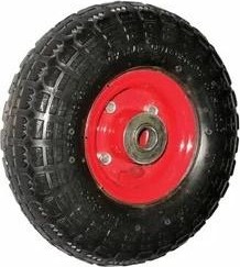 Колесо с симметричной ступицей MFK-TORG PU1018 вспененный полиуретан 250 мм ось 20 мм PU1018(20)