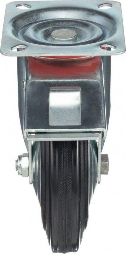 Колесо СТЕЛЛА-ТЕХНИК 4003-160 d=160 мм, г/п=145 кг, поворотное с тормозом 6973720469669 - изображение 3