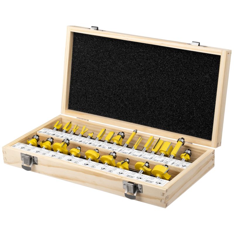 Набор фрез по дереву KOLNER KMC 8/24